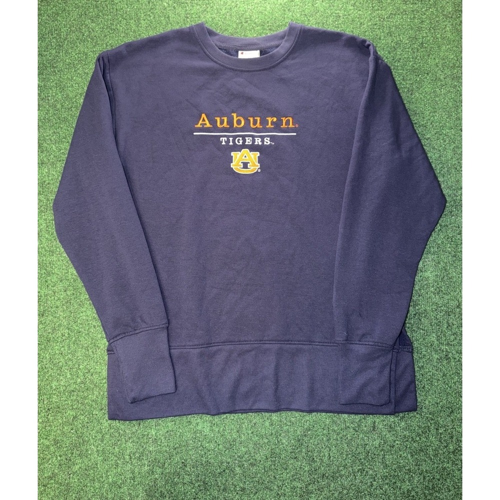 Champion Auburn Tigers Navy Sweatshirt Womens Size S